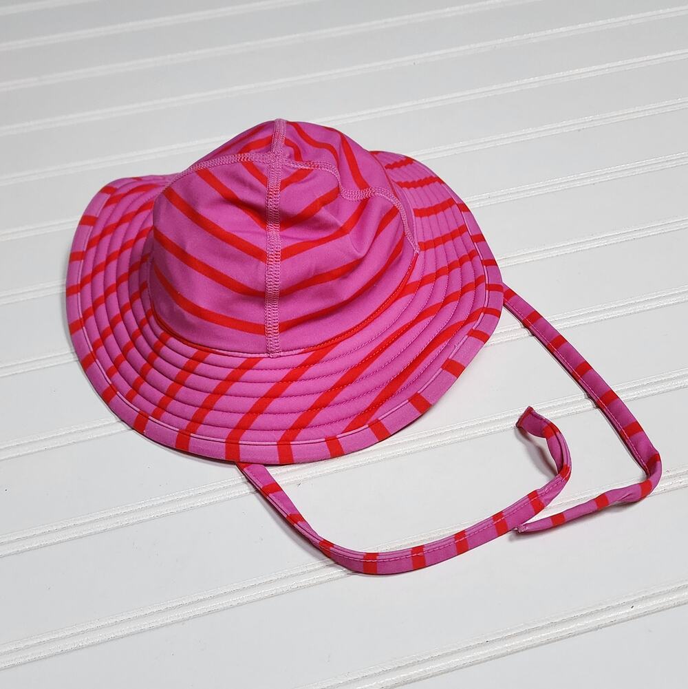 Hanna Andersson Infant Sunblock Swim Hat Size XXS (0-3 Months) Pink & Red